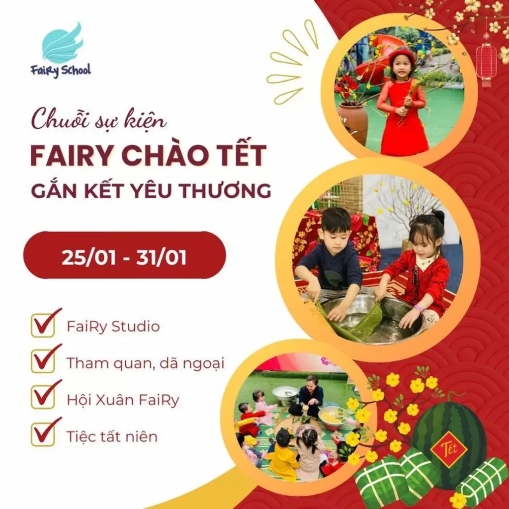 Chuỗi trải nghiệm tết siêu đặc biệt tại FaiRy School