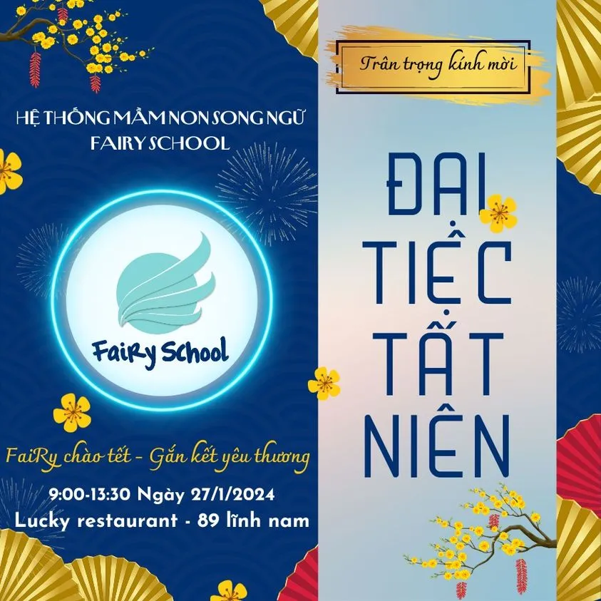 FaiRy School tổ chức Tiệc tất niên