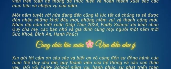 Thư chúc tết Giáp Thìn 2024