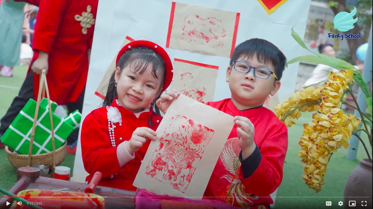 Video: Tết của các bạn nhỏ Fairy School màu gì?