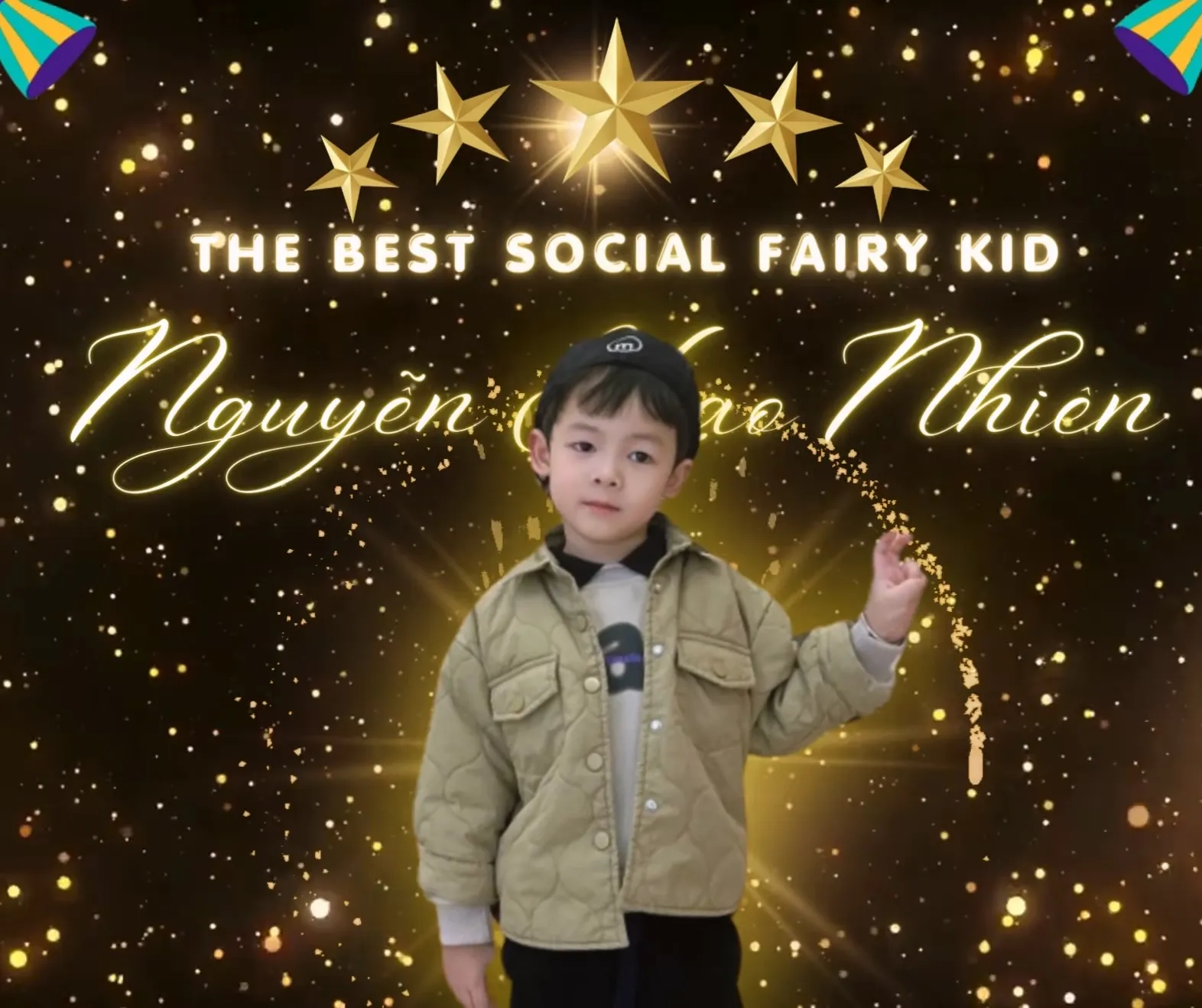Nguyễn Hạo Nhiên - Thiên thần "Siêu Cấp" chiến thắng cuộc thi ảnh "HAPPY KID" tại FaiRy School
