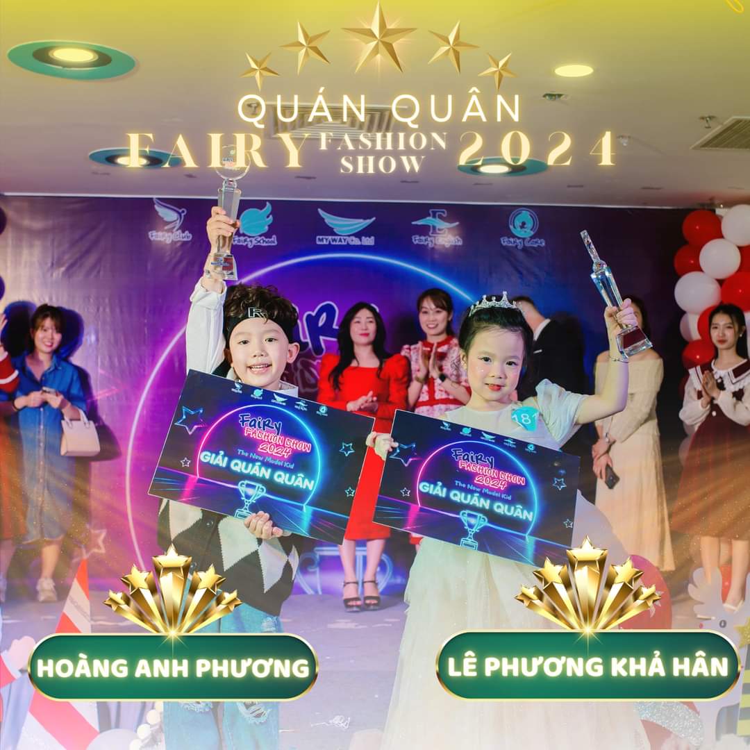 Chúc mừng 3 Quán quân xuất sắc "FaiRy Fashion Show 2024"