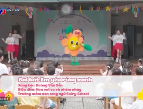 Học Sinh Fairy School Tỏa Sáng Trên Chương Trình “Hoa Vui Ca” VTV3