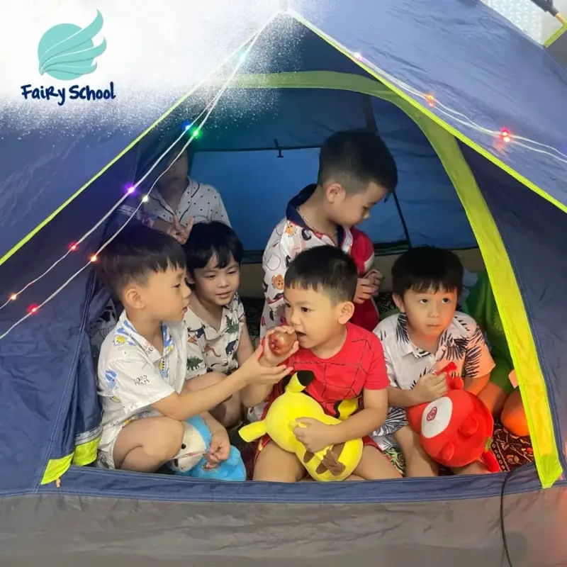 Ngập Tràn Sắc Màu Tại Bữa Tiệc Pyjama Đáng Yêu Tại Fairy School