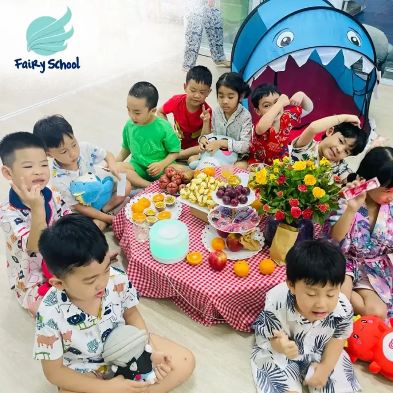 Ngập Tràn Sắc Màu Tại Bữa Tiệc Pyjama Đáng Yêu Tại Fairy School