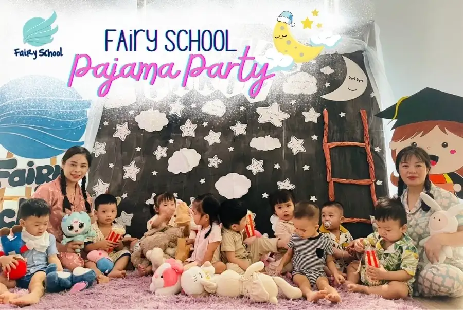 Ngập Tràn Sắc Màu Tại Bữa Tiệc Pyjama Đáng Yêu Tại Fairy School