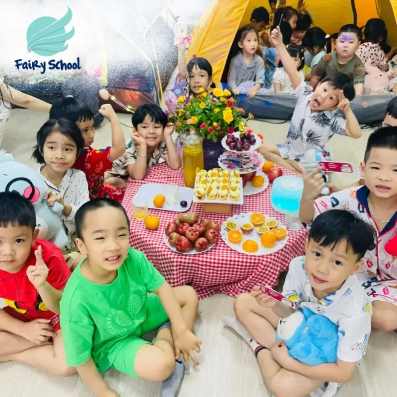 Ngập Tràn Sắc Màu Tại Bữa Tiệc Pyjama Đáng Yêu Tại Fairy School