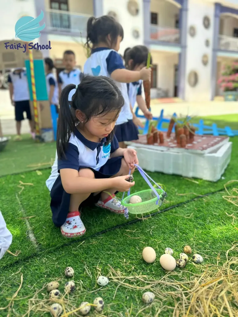 Trải Nghiệm Trại Hè Bán Trú 2024: Các Bé Hóa Thân Thành "Bác Nông Dân Nhí" Tại Fairy School