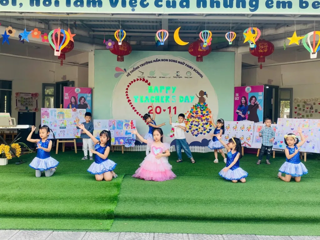 CHÀO MỪNG NGÀY NHÀ GIÁO VIỆT NAM TẠI FAIRY SCHOOL ĐẶNG XÁ