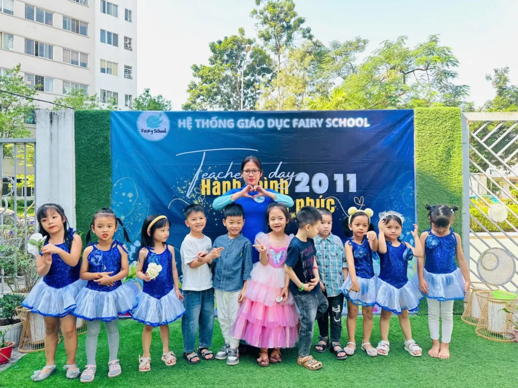 CHÀO MỪNG NGÀY NHÀ GIÁO VIỆT NAM TẠI FAIRY SCHOOL ĐẶNG XÁ