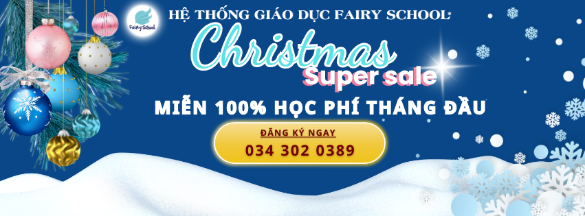 MIỄN 100% HỌC PHÍ THÁNG ĐẦU TIÊN KHI NHẬP HỌC TRONG THÁNG 12