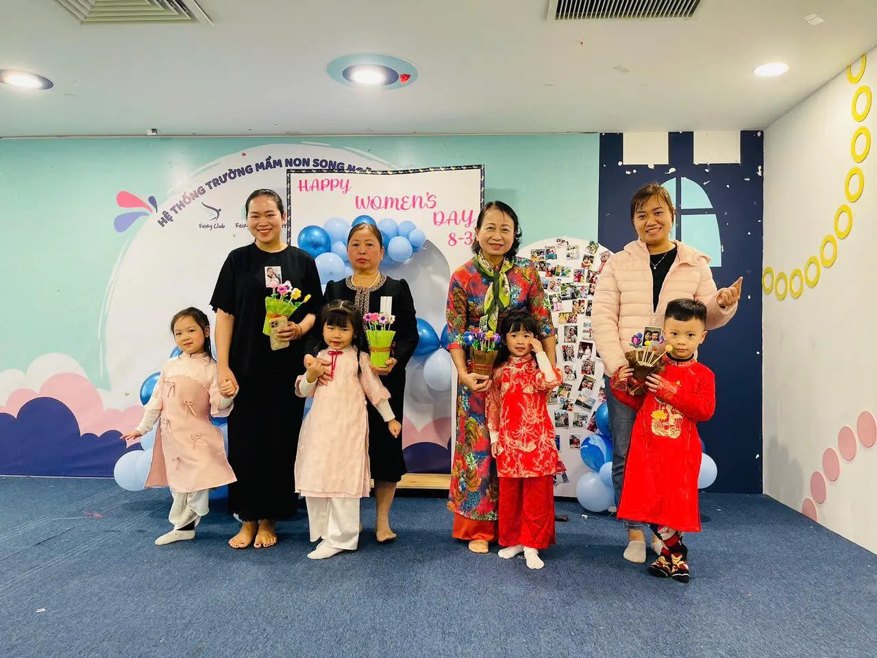 Fairy School chào mừng Ngày Quốc tế Phụ nữ 8/3 – Trao gửi yêu thương từ những đôi tay bé nhỏ