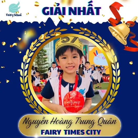 Fairy School Rực Rỡ Tỏa Sáng Tại Cuộc Thi Rung Chuông Vàng Song Ngữ 2025 17 Bạn Nguyễn Hoàng Trung Quân - Fairy Times City Đạt Giải Nhất