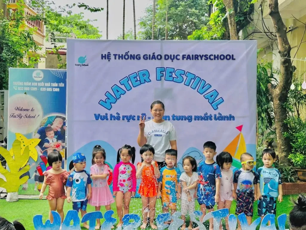 Mùa Hè Rực Rỡ Tại Fairy School – Hành Trình Trải Nghiệm Đa Sắc Màu Cho Trẻ