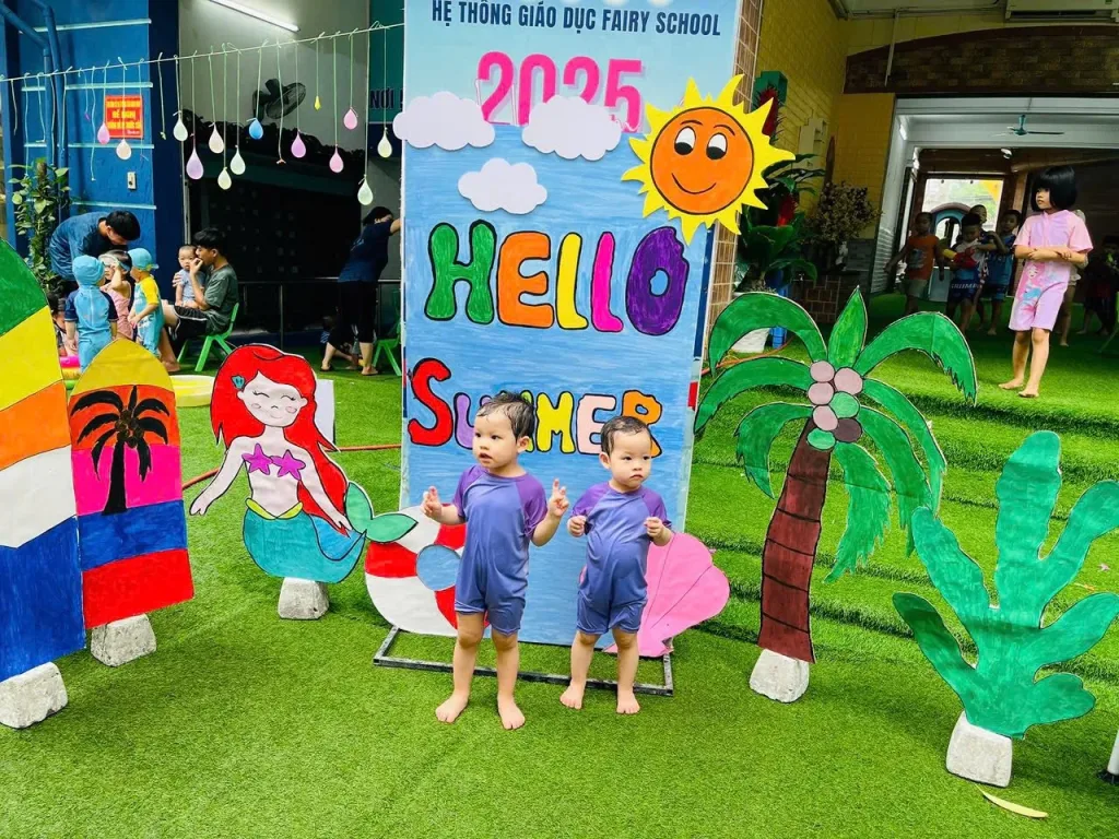 Mùa Hè Rực Rỡ Tại Fairy School – Hành Trình Trải Nghiệm Đa Sắc Màu Cho Trẻ