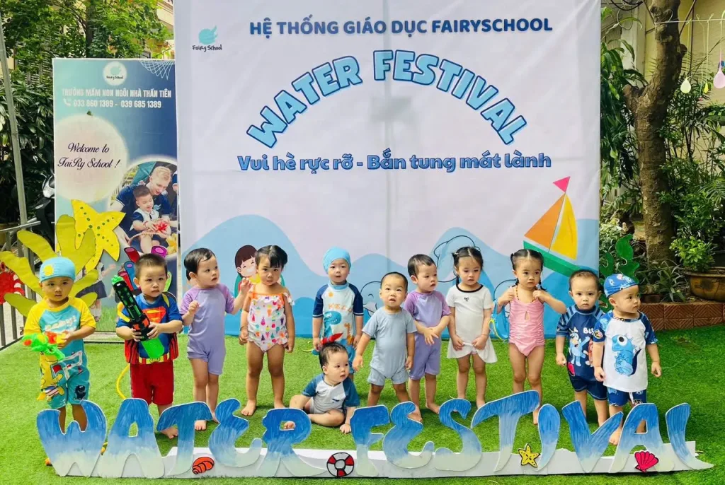 Mùa Hè Rực Rỡ Tại Fairy School – Hành Trình Trải Nghiệm Đa Sắc Màu Cho Trẻ
